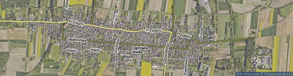 Zdjęcie satelitarne Przerwy-Tetmajera Kazimierza ul.